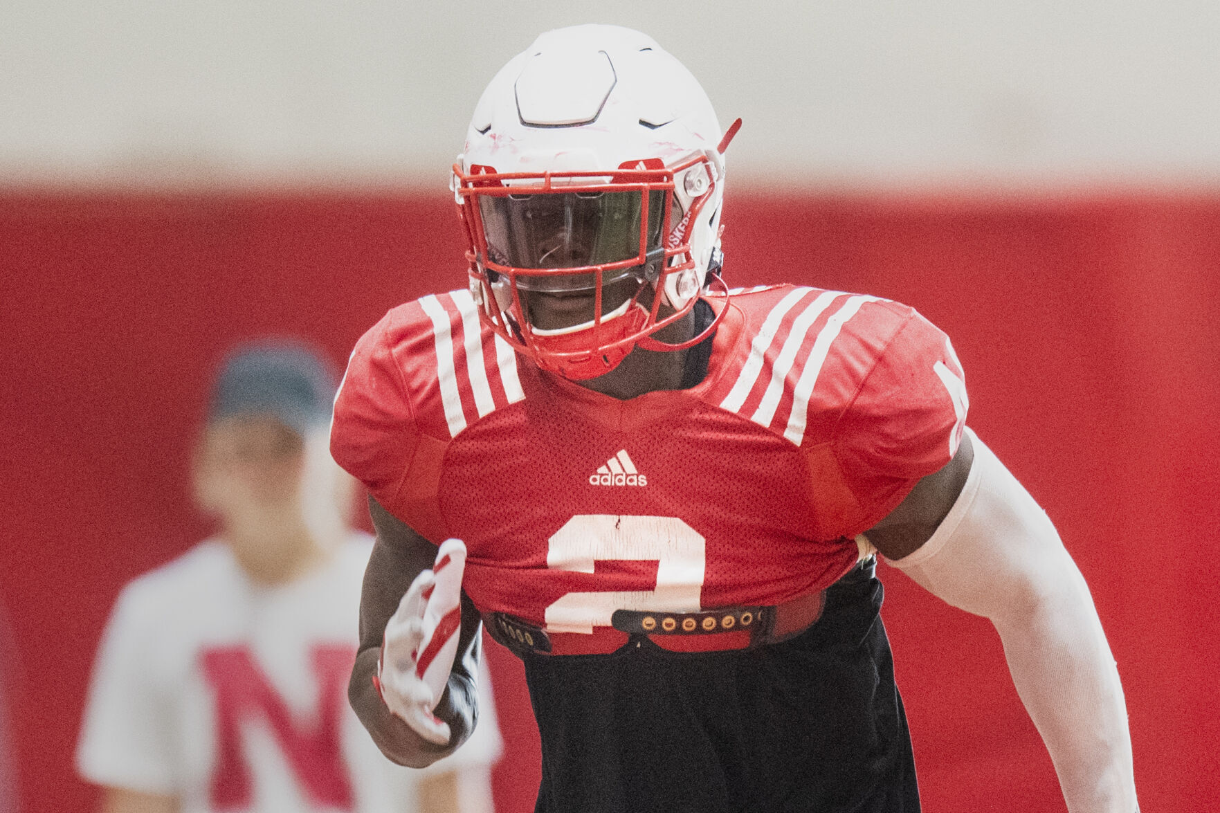 NU football practice, 8.1